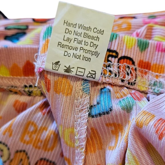 Pink Multi pajama set- NWOT-Size Large - Picture 12 of 16